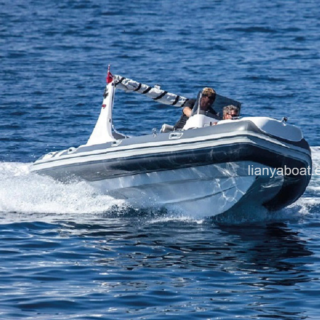 Liya 5.8m Motor Boat PVC Inflatable Boat Rib Boat