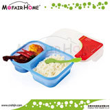 Eco Collapsible Food Bowl with Fork