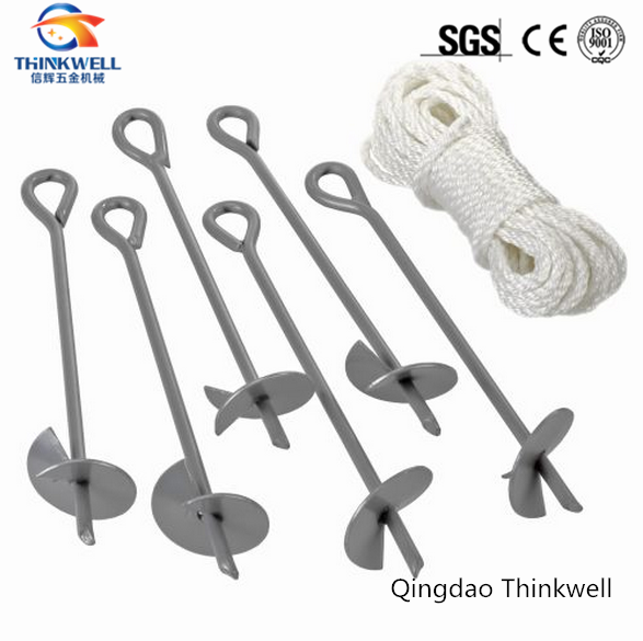 Froging Galvanized Carbon Steel Ground Anchor Earth Anchor