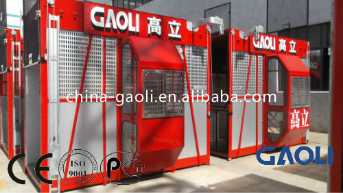 Double-Cage Electric Chain High Building Lifting Machinery