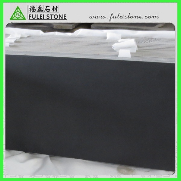 Cheap Honed Chinese Mongolia Black Granite