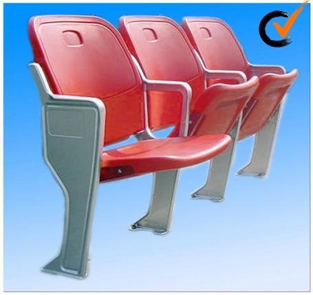 Blm-4351 Stadiun Seating Chair Moulded Chairs, HDPE. Aluminum Alloy Armrest Chair
