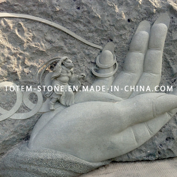 Marble Stone Carving Art Relief Sculpture for Wall Decoration