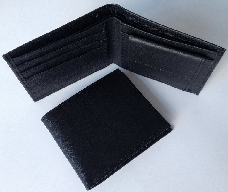 Men's Genuine Leather Flipfold Wallet (HLT2349)