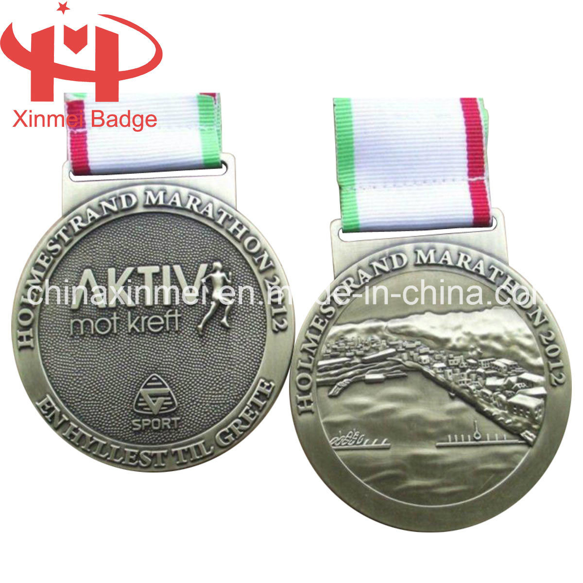 High Quality Custom Souvenir Silver Zinc Alloy Masonic Medal