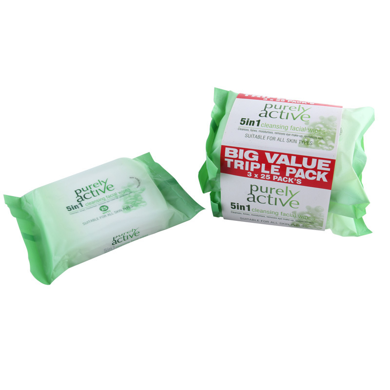 Functional Wet Wipes Wet Tissue Cusmetic Manufacture