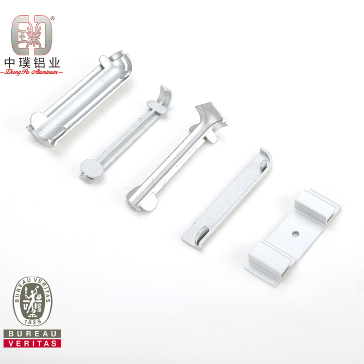 Extruded Aluminium Skirting Profile for Wall and Tile (ZP-S743)