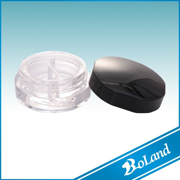 (T) Acrylic Powder Case Foundation Box for Cosmetic Packing