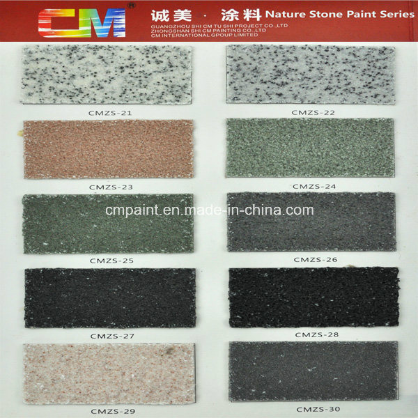 Rough Texture Spray Natural Stone Paint Factory