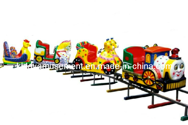 Animal Cartoon Amusement Park Train Electric Rides