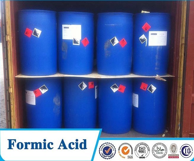 ISO9001: 2008 SGS Certified Concentrated Formic Acid 90%