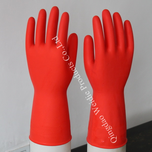 Household Latex Working Gloves (WDH32-8)