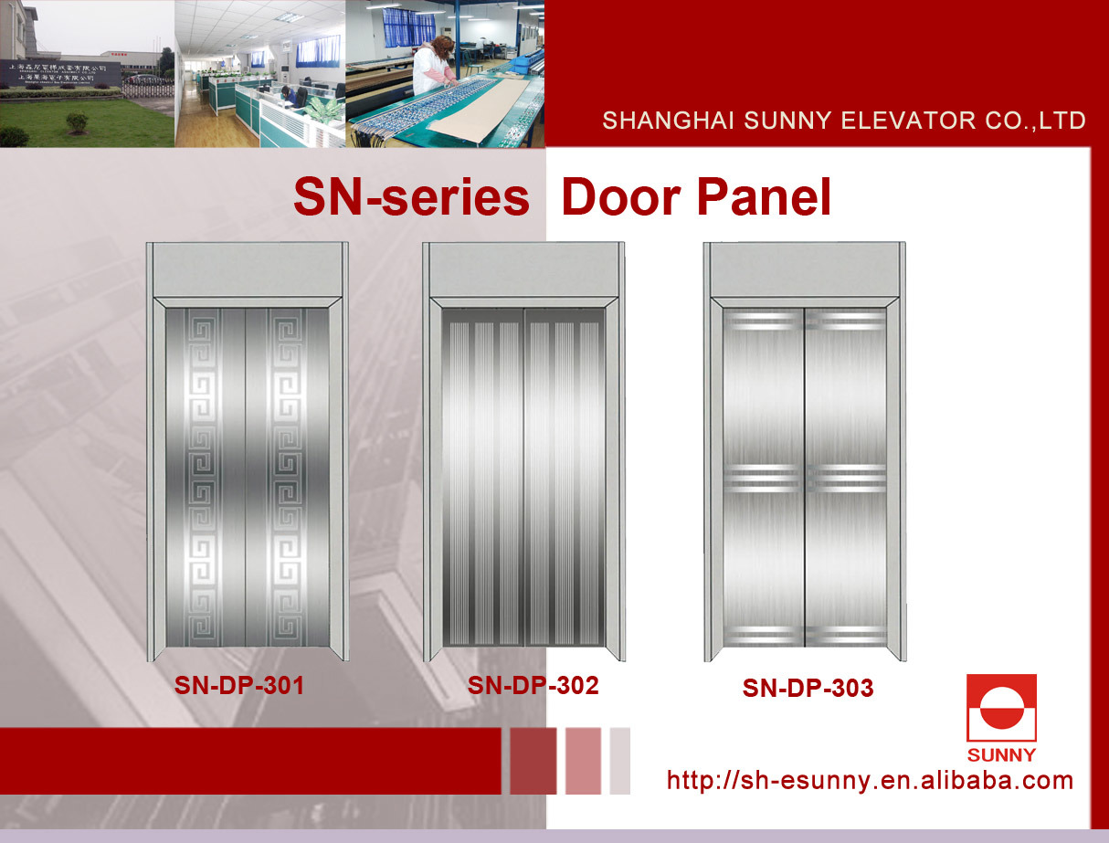 Stainless Steel Door Panel for Elevator (SN-DP-301)