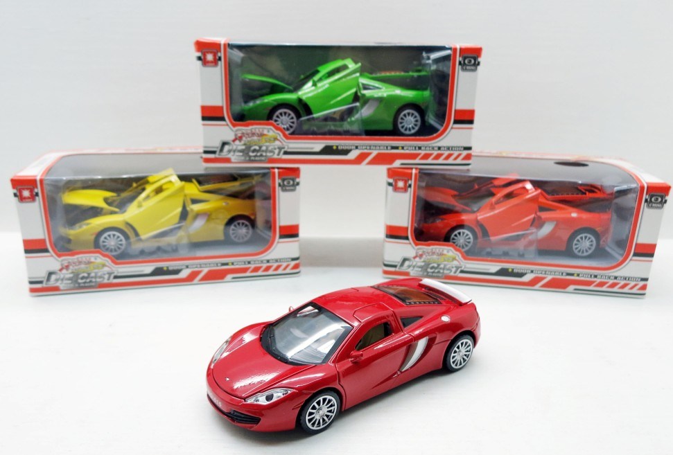 Wholesale Diecast Cars Kids Pull Back Car with Light 615