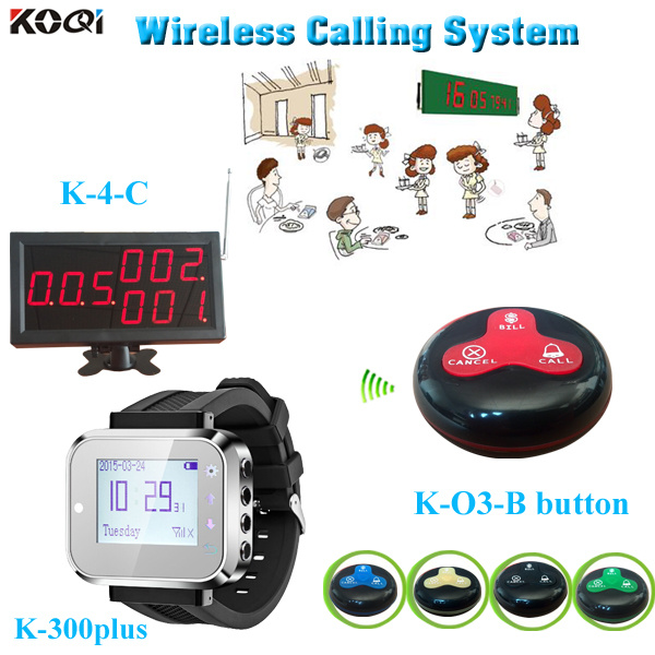 Wireless Communication System for Restaurant Waier Buzzer Call System