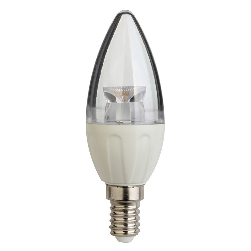6000k 4W E14 C35 LED Bulb with Light Pipe