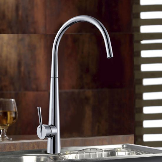 Chrome Plated Brass Kitchen Faucet