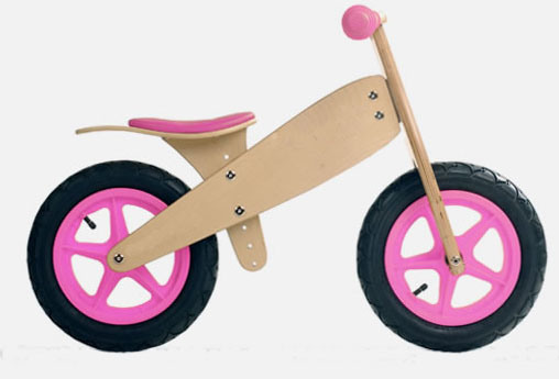 Wooden Children Bikes Balance Kids Baby Bike for Age 3+ (TTWB014)