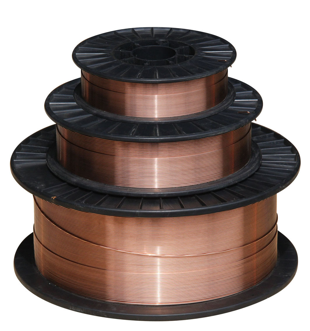 0.8mm-1.6mm Aws A5.18 Er70s-6 Copper Coated Solid MIG Welding Wire
