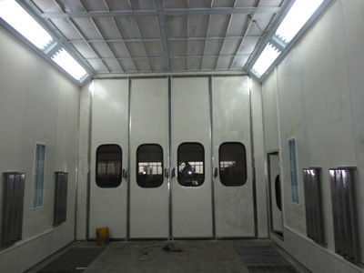 Large Spray Booth, Drying Chamber, Infrared Lamp Heating
