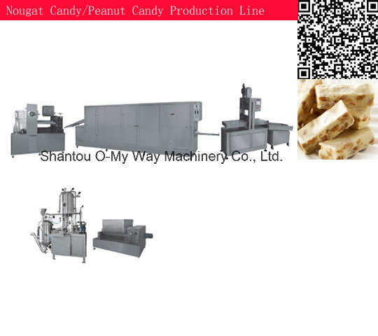 Pillow Packing Machine Nougat Candy Prodcution Line