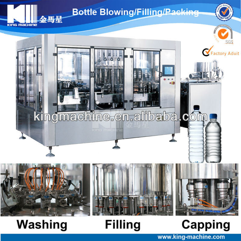 Full Automatic Mineral Water Bottle Filling Machinery / Equipment