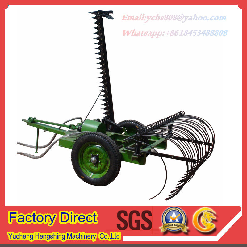 Farm Machine Lawn Mower for Sjh Tractor Trailed Rake