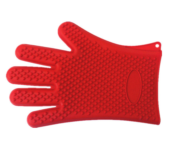 2015 Top Selling High Quality Silicone Oven Glove (GL-004)