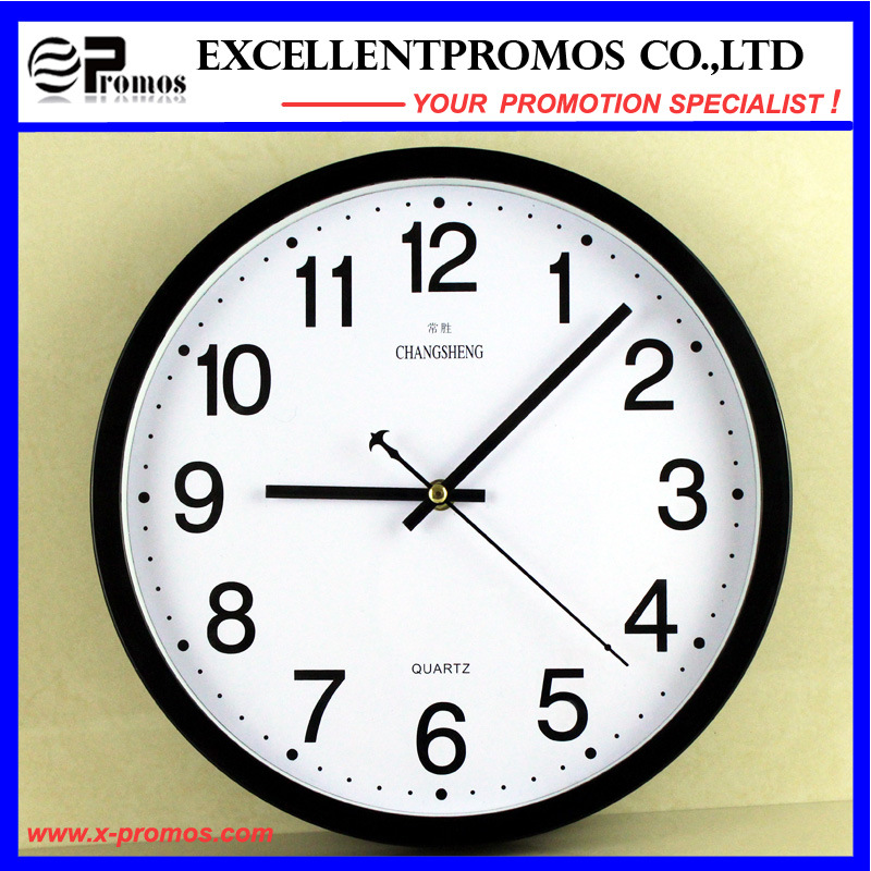12 Inch Round Plastic Wall Clock (EP-101)