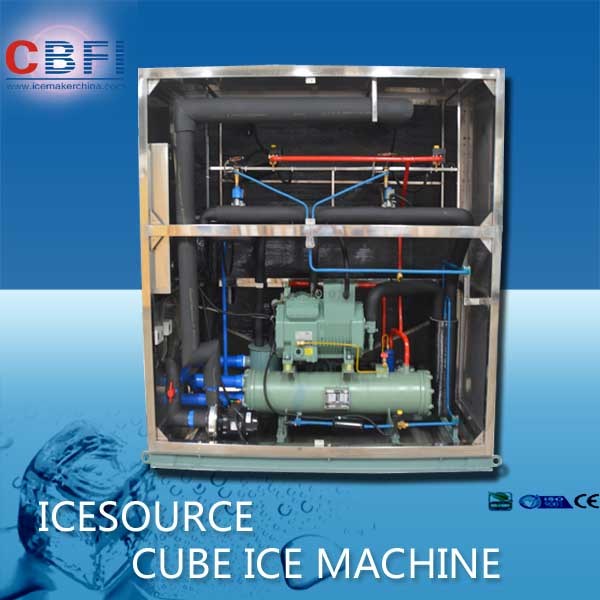 Efficient Performance 2 Ton Per Day Tube Ice Machinery Saling