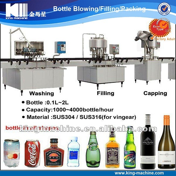 Aluminum Can Soft Drinks Filling Machinery