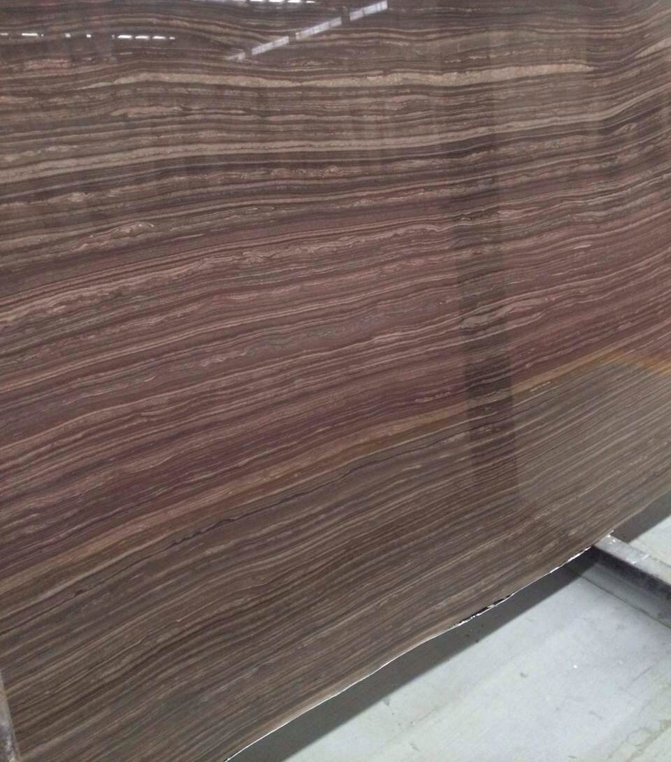 Obama Wooden Marble Slab and Tile for Hotel Project