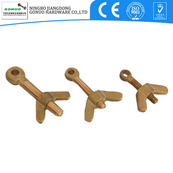 China Made Brass Bolt with Wing Nut