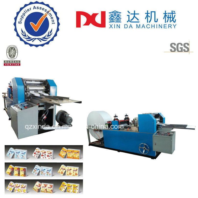Automatic High Speed Pocket Facial Tissue Paper Machine Xinda Machinery