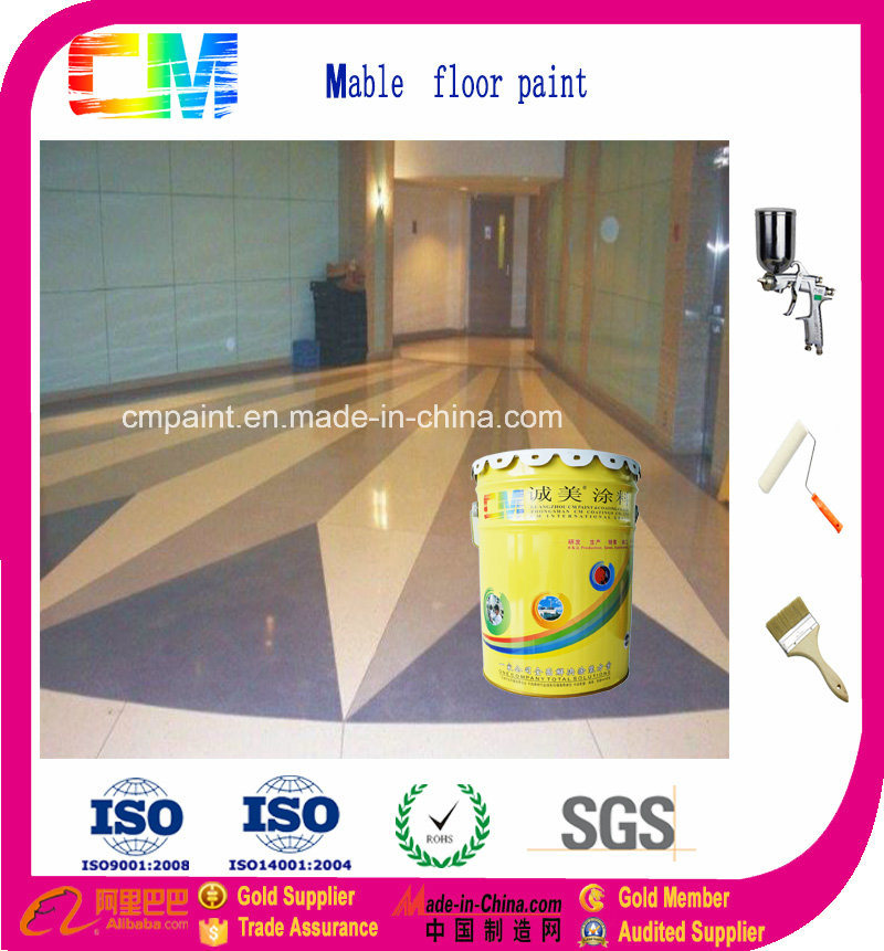 Decoration Ground Design Marble Floor Paint