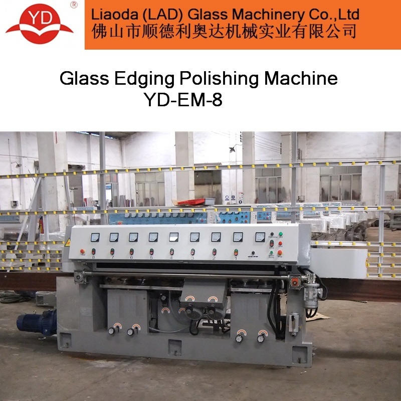 Glass Edger 8 Wheels Glass Edging Machine (YD-EM-8)