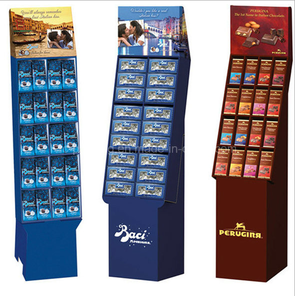 The Supply of Paper Display - Food Paper Display Cabinet Chocolate Display (LC15-990)