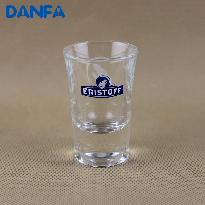 1oz. / 30ml Shot Glass for Premium Vodka (Lead Free & Dishwasher Safe)