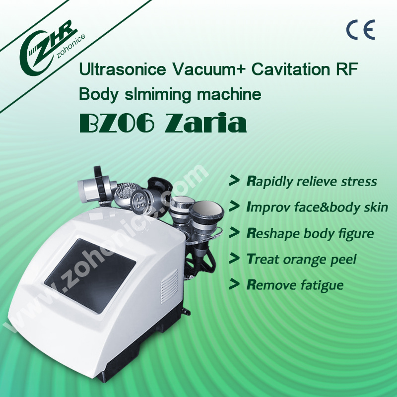 Ultrasonic&Vacuum Cavitation Body Slimming Beauty Equipment BZ06-Zaria