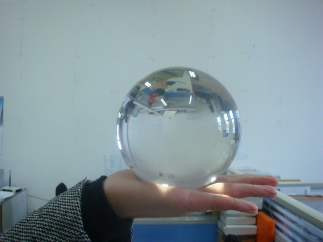 120mm Clear Acrylic Contact Juggling Ball