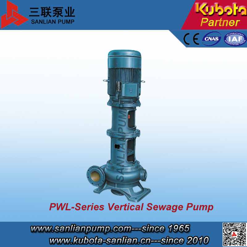 Sanlian Pw Pwl Vertical Sewage Pump