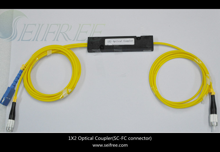 1X2 1310/1550nm Fiber Optic Splitter for Telecommunication ODF