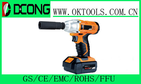 5ah Battery Brand Motor Cordless Wrench for Client Using