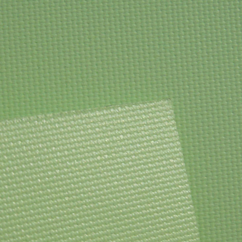 PVC Coated Fiberglass Window Sunscreen Roller Blind Blackout Fabric Green Color