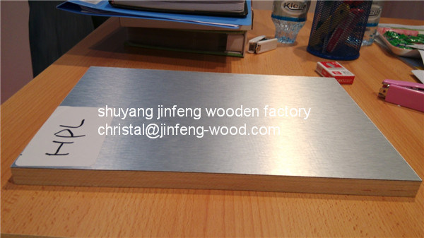1220*2440mm Wood Grain HPL Blockboard/Plywood