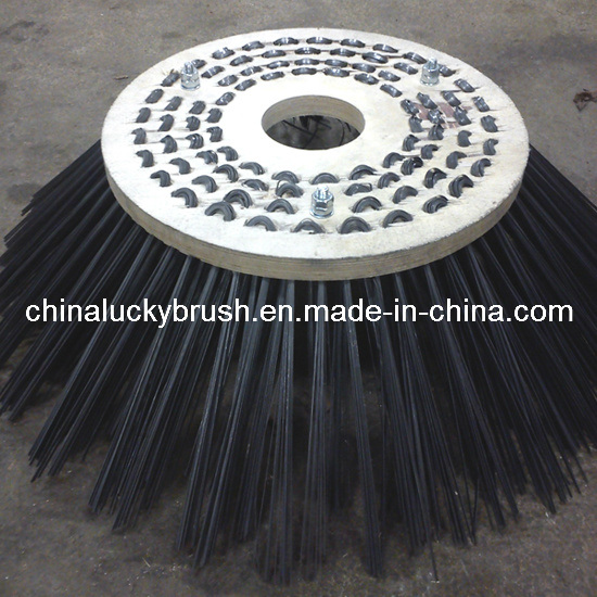 Mixture Material Wood Plate Side Machinery Brush (YY-003)