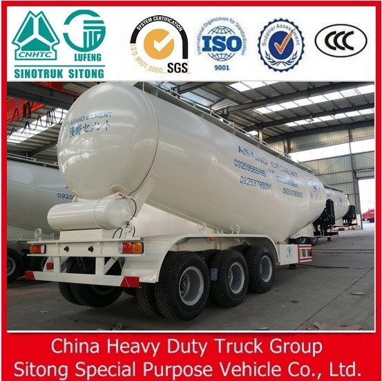 30~110m3 Bulk Cement Tanker Utility Truck Semi Trailer