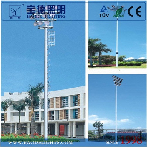 30m Football Pitch High Mast Lighting