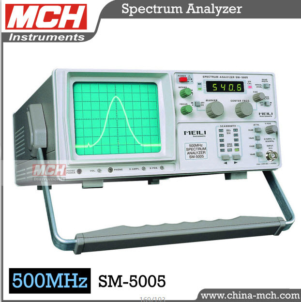 0.15~500MHz Frequency Spectrum Analyzer RF Spectrum Analyzer (SM-5005)