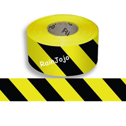 Double Colors (yellow/black) PE Warning Tape